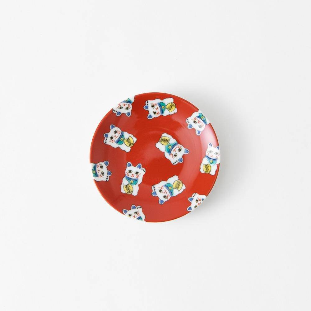 Lucky Cat Sauce Plate