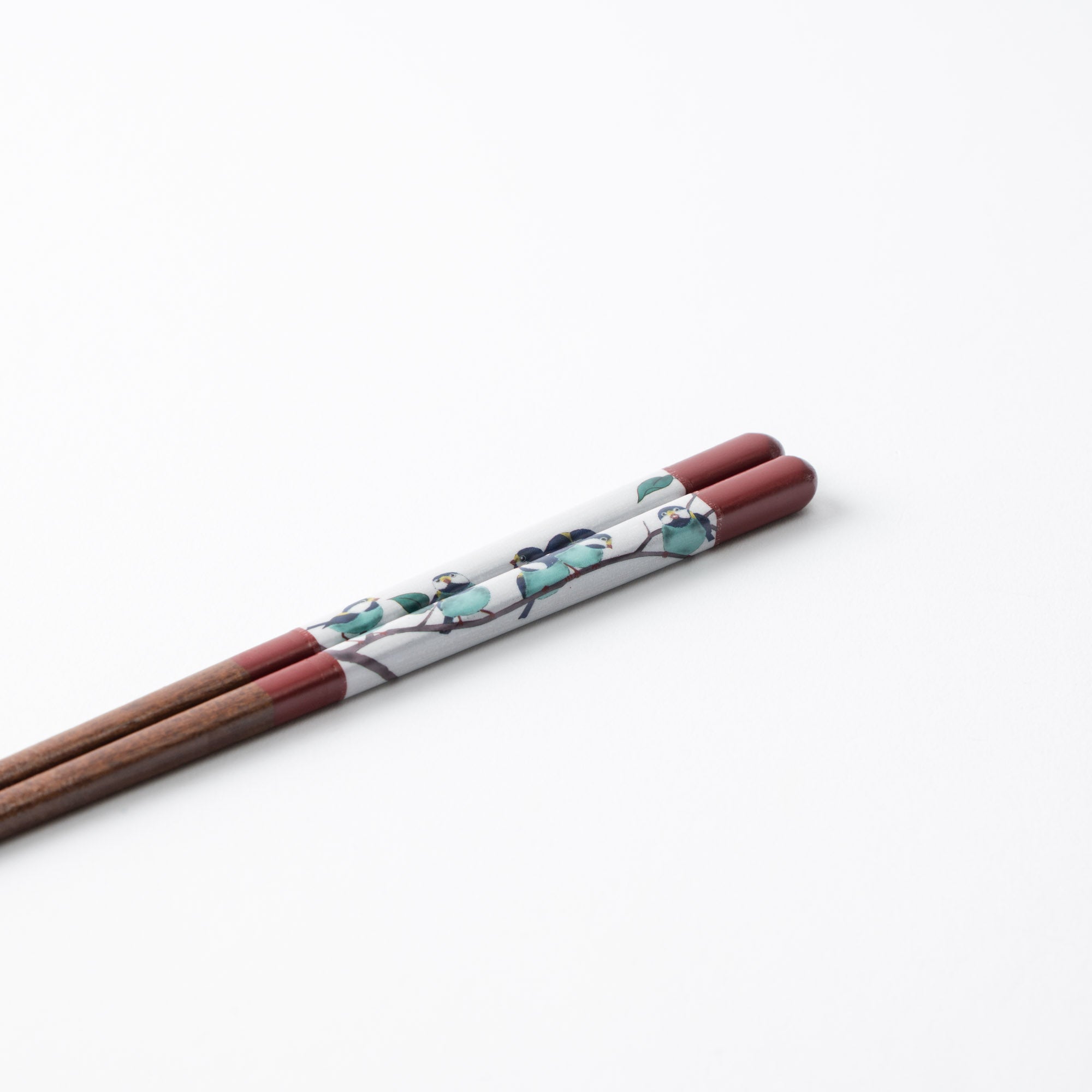 Seikou Kiln Red Kutani Color Reusable Chopsticks 21 cm (8.2 in) - MUSUBI KILN - Quality Japanese Tableware and Gift