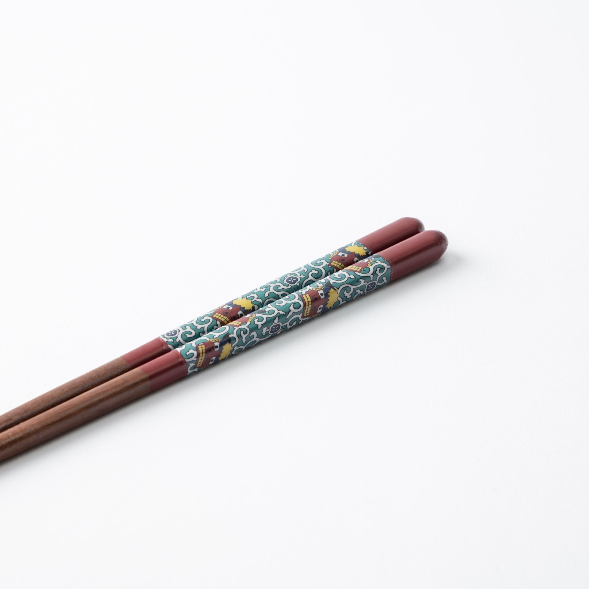 Seikou Kiln Red Kutani Color Reusable Chopsticks 21 cm (8.2 in) - MUSUBI KILN - Quality Japanese Tableware and Gift