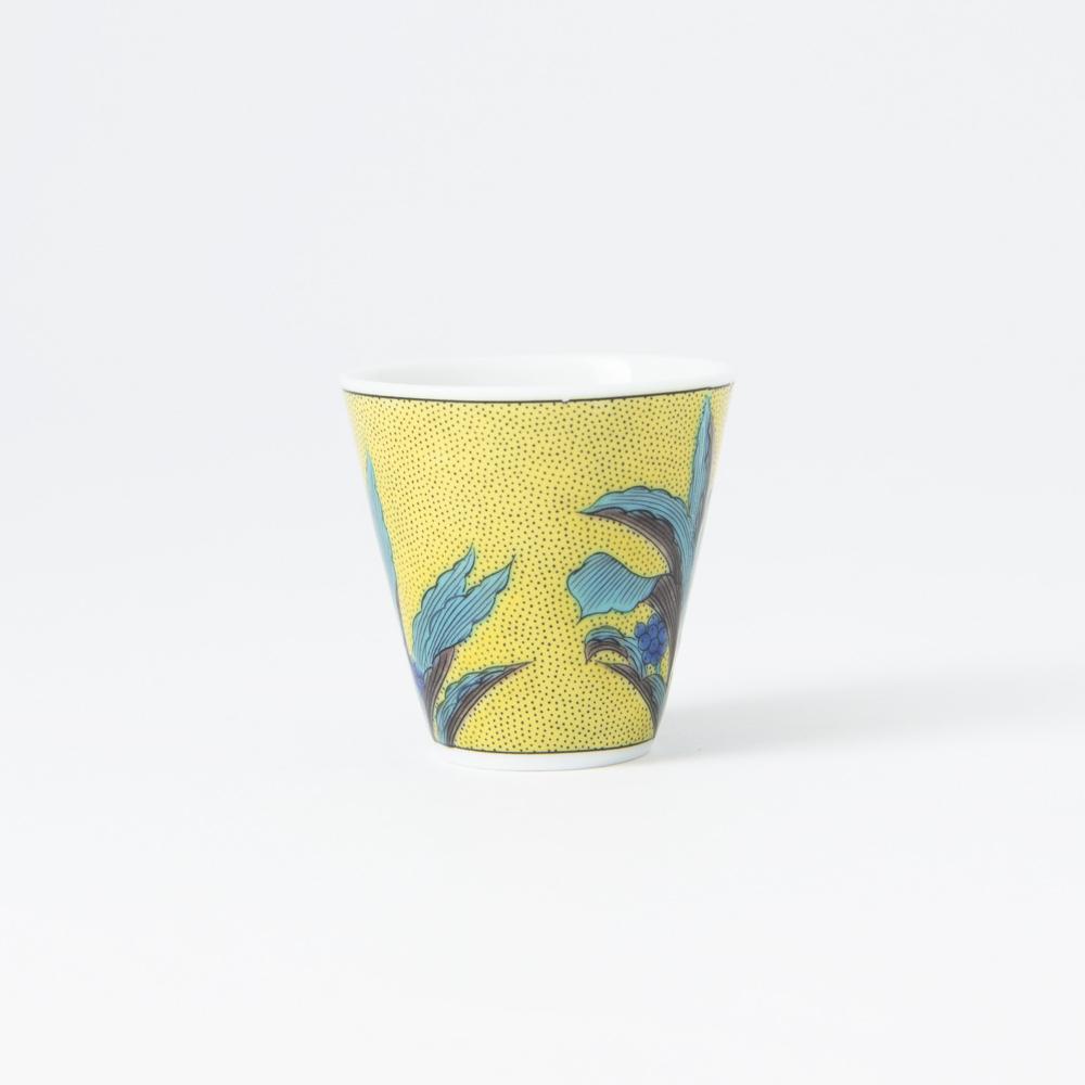 Seikou Kiln Yochidaya Omoto Kutani Ochoko Sake Cup - MUSUBI KILN - Quality Japanese Tableware and Gift