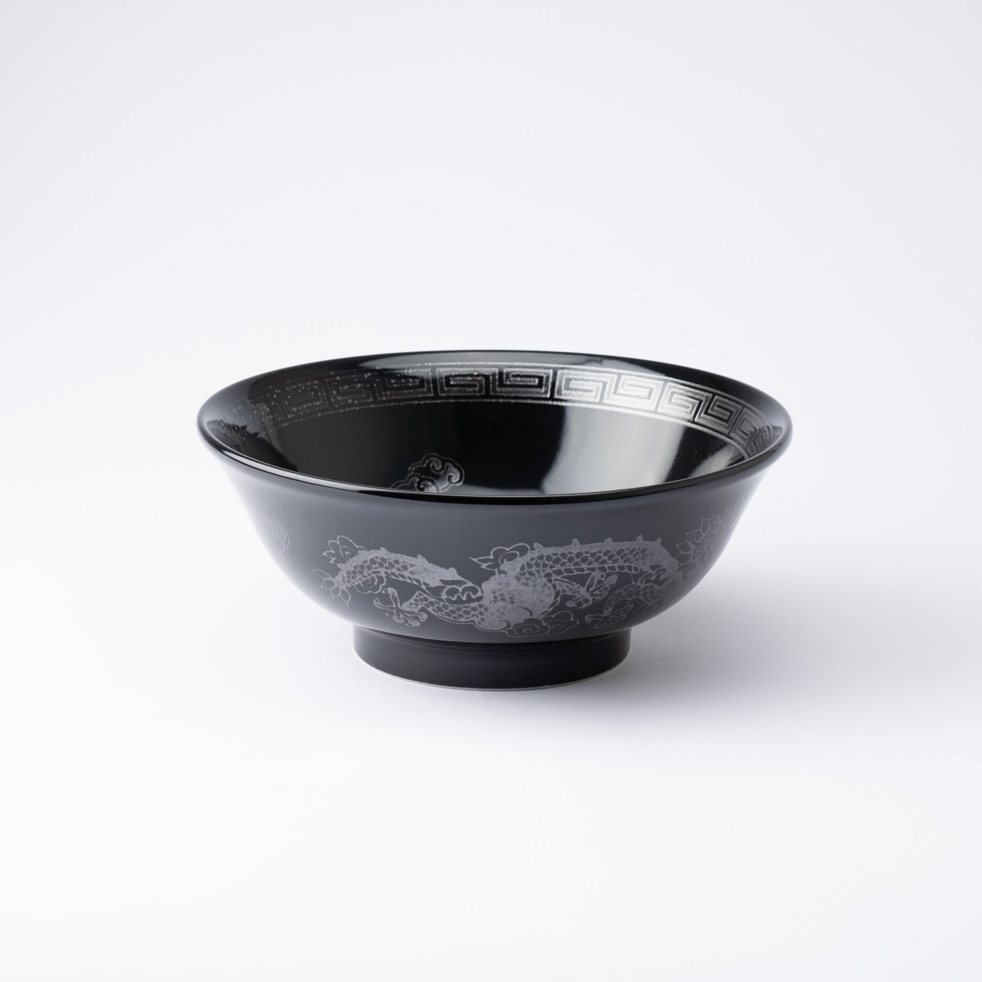 Silver Dragon Mino Ware Ramen Bowl M