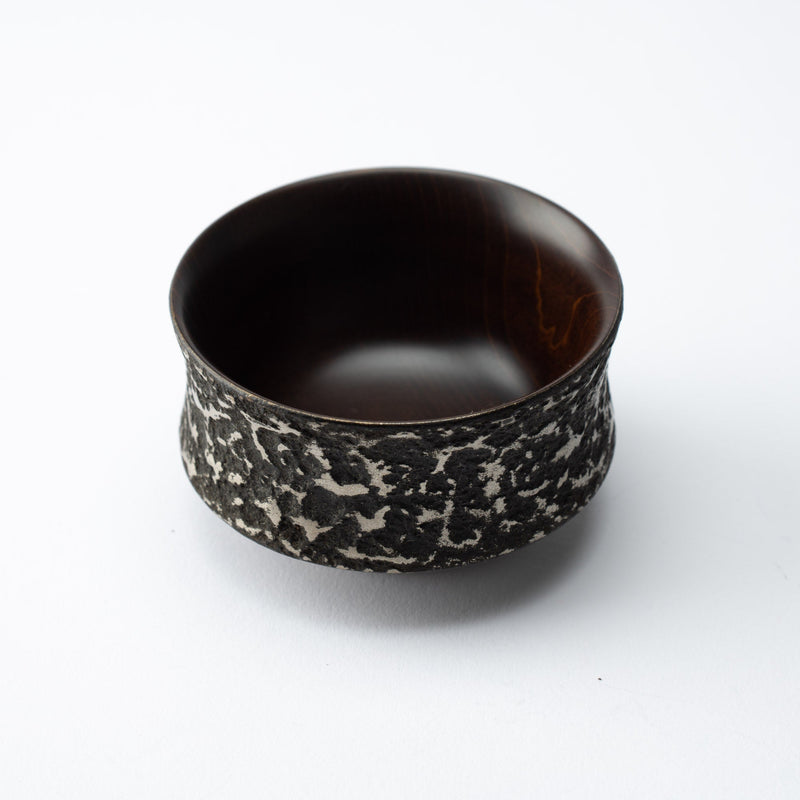 Sinra Nishiki Kagawa Lacquerware Wide Guinomi Sake Cup - MUSUBI KILN - Quality Japanese Tableware and Gift