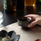 Sinra Nishiki Kagawa Lacquerware Wide Guinomi Sake Cup - MUSUBI KILN - Quality Japanese Tableware and Gift