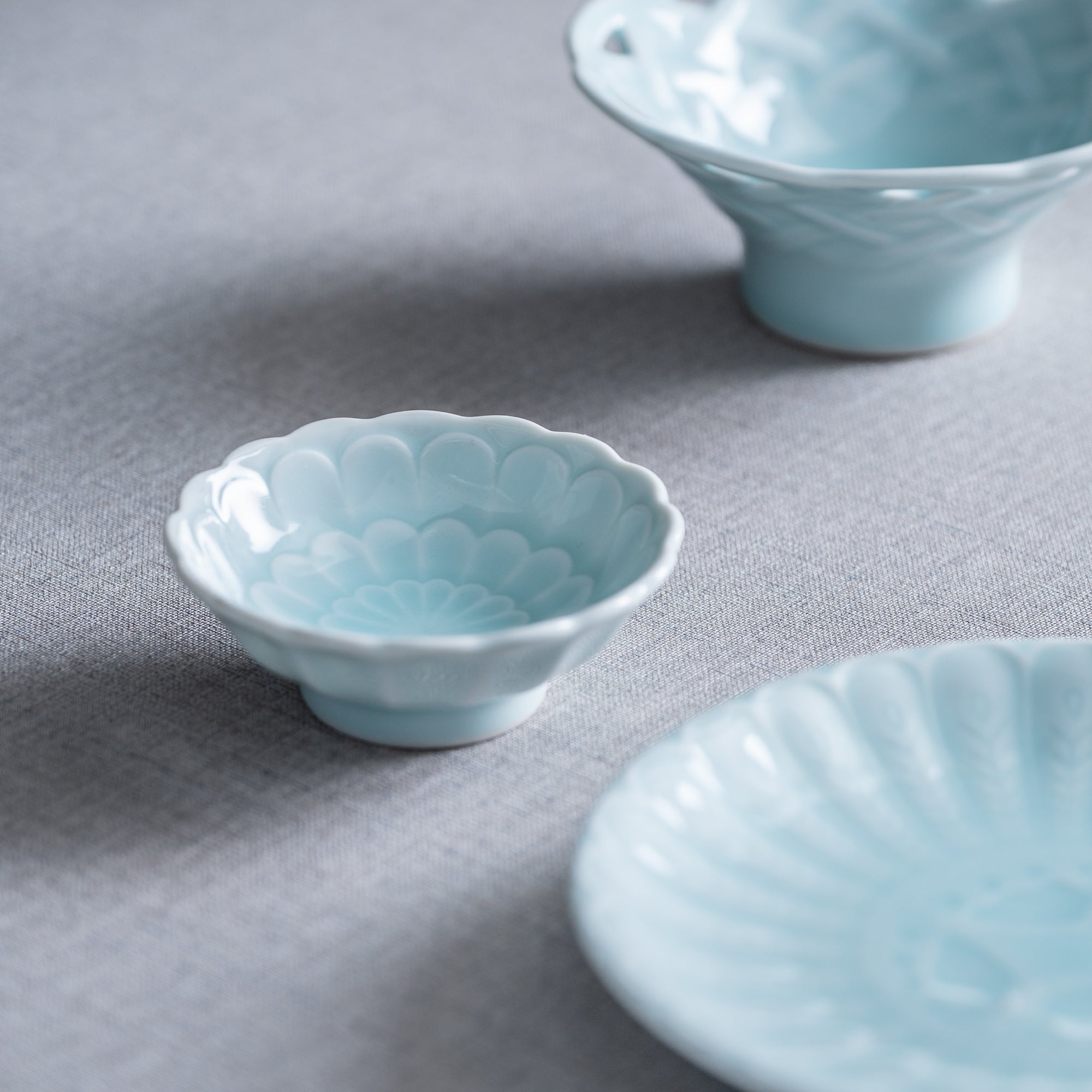 Kaiseki Floral Relief Kobachi Small Bowl