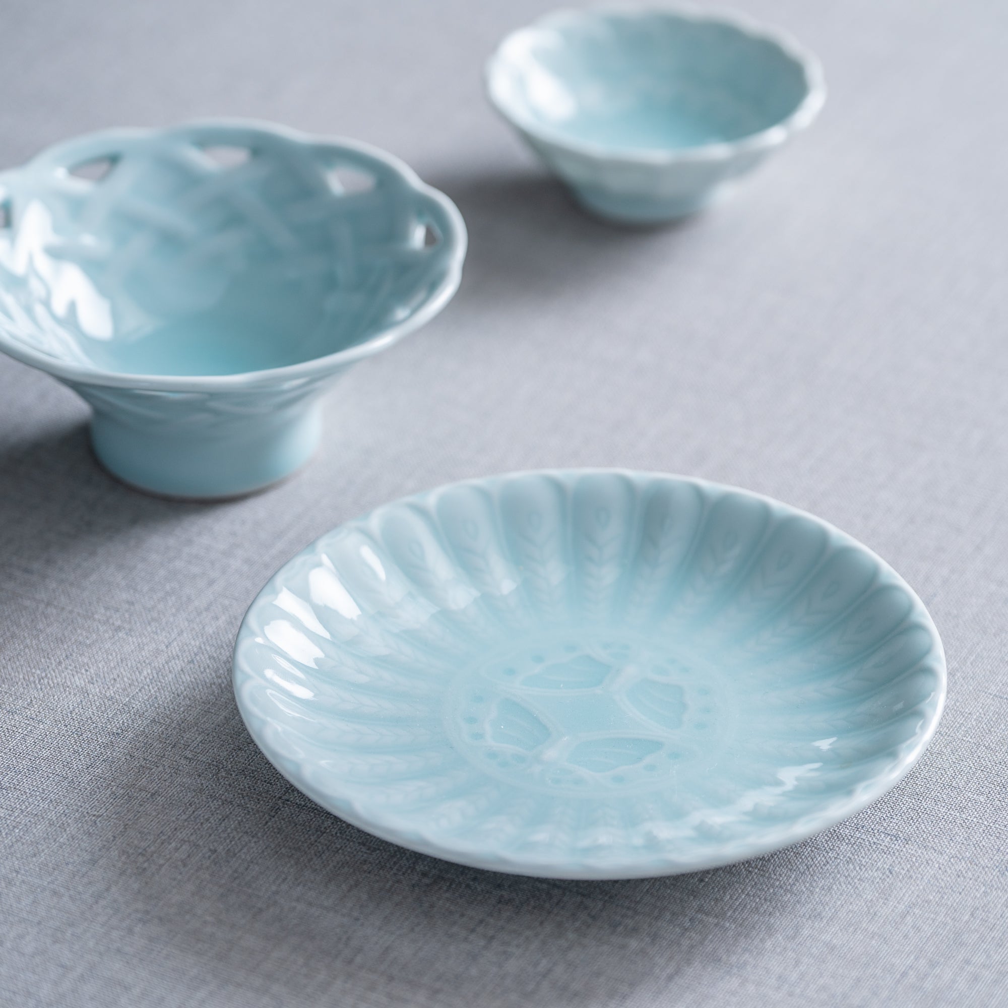 Kaiseki Butterfly Relief Side Plate