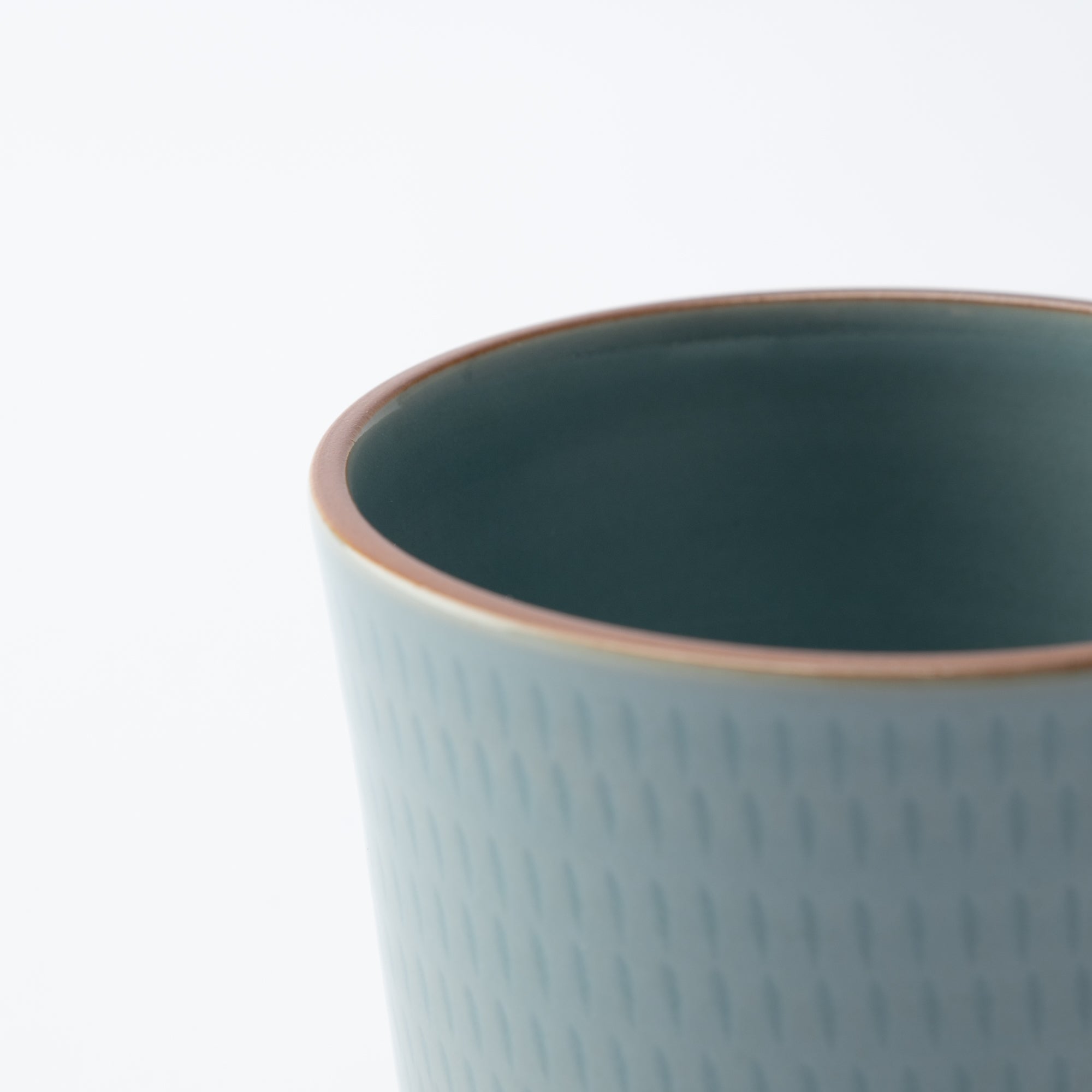 Soryu Kiln Celadon Tobikanna Kiyomizu Ware Small Cup - MUSUBI KILN - Quality Japanese Tableware and Gift