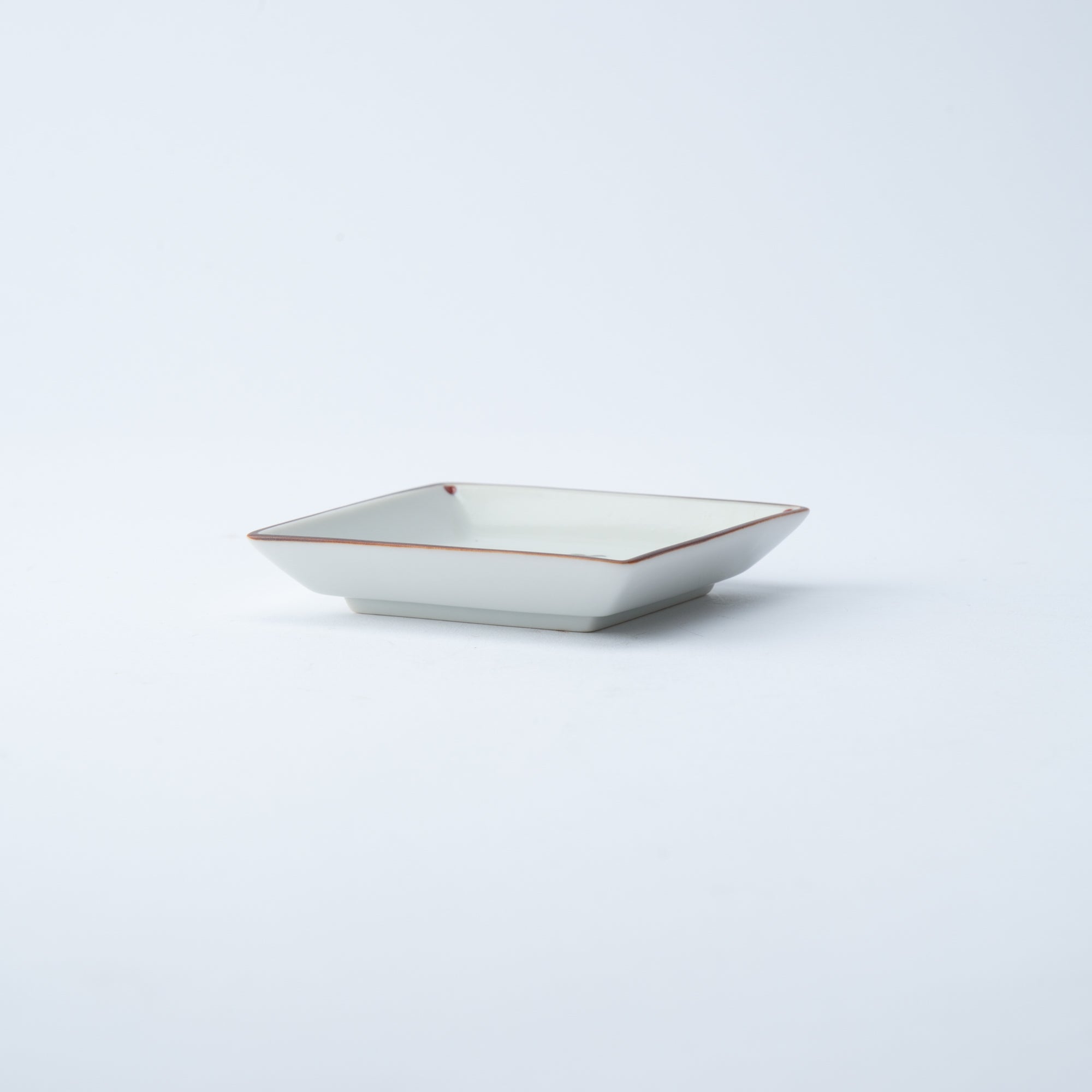 Soukyu Kiln Hyottoko Kutani Sauce Plate - MUSUBI KILN - Quality Japanese Tableware and Gift