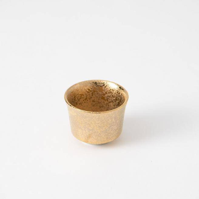 Soukyu Kiln Kinsai Kutani Ochoko Sake Cup - MUSUBI KILN - Quality Japanese Tableware and Gift