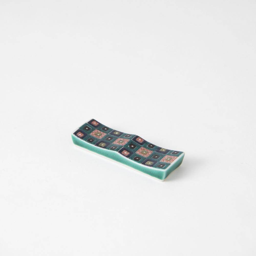 Traditional Kutani Design Chopstick Rest