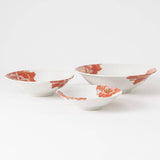 Souraku - An Red Peony Bowl Set A - MUSUBI KILN - Quality Japanese Tableware and Gift