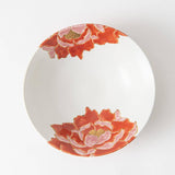 Souraku - An Red Peony Bowl Set A - MUSUBI KILN - Quality Japanese Tableware and Gift