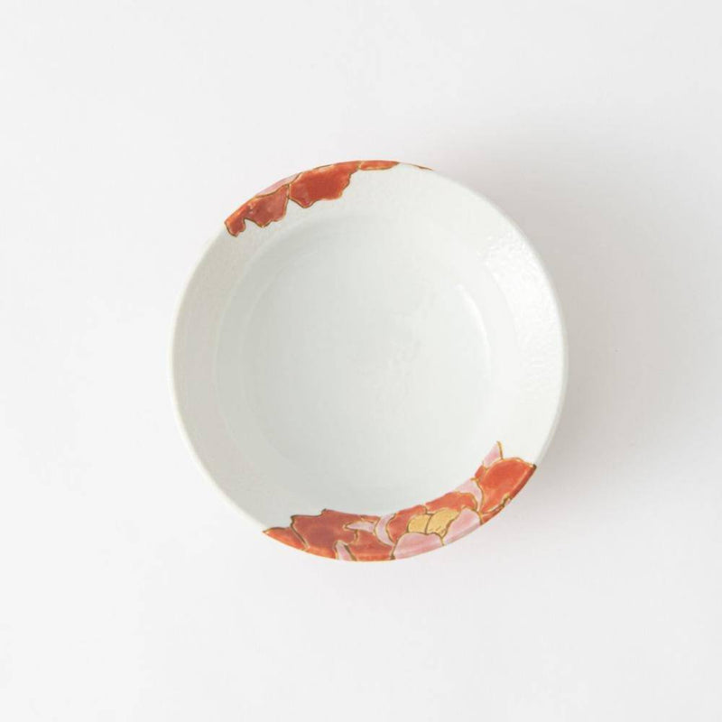 Souraku - An Red Peony Bowl Set B - MUSUBI KILN - Quality Japanese Tableware and Gift