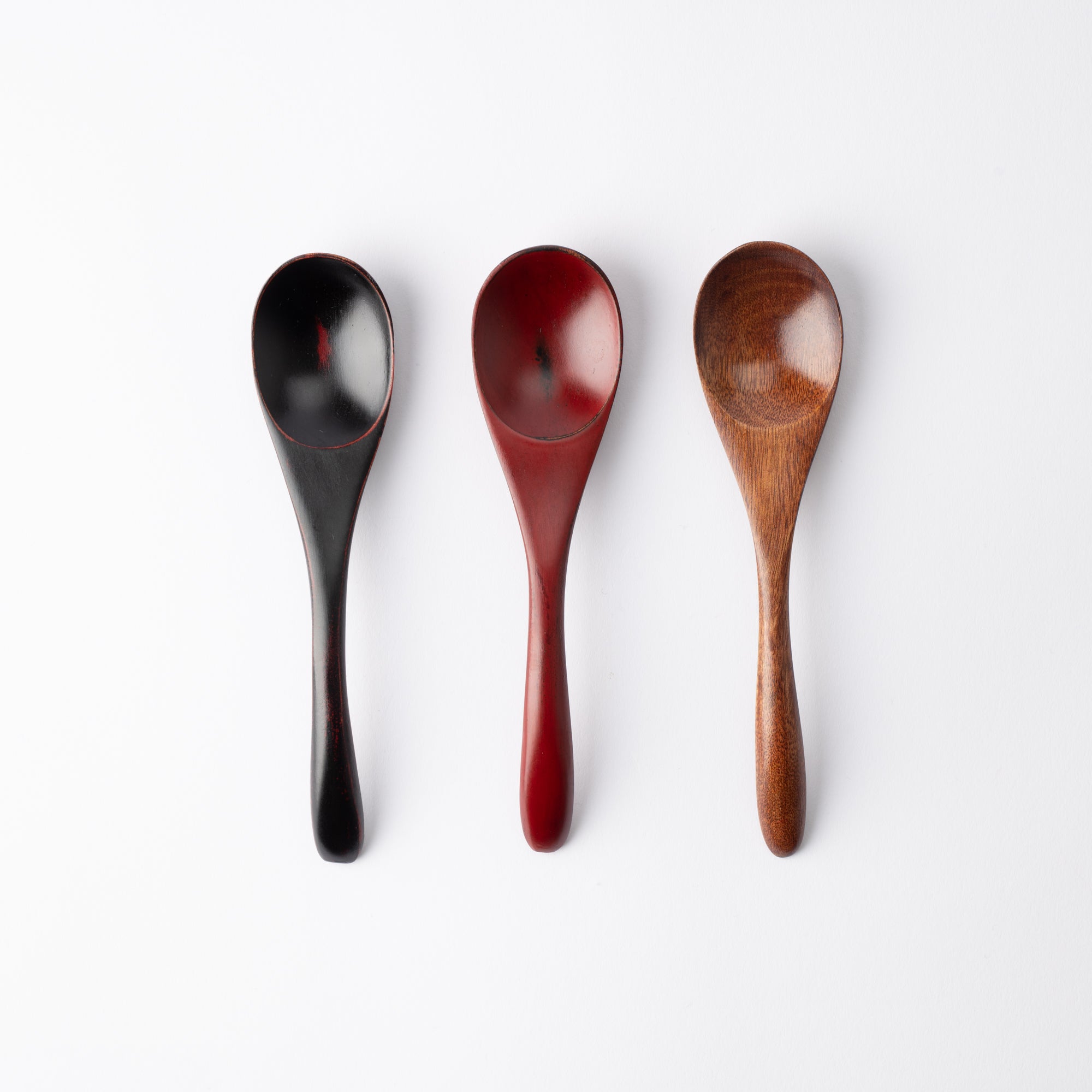 Suri Urushi Yamanaka Lacquerware Dessert Spoon - MUSUBI KILN - Quality Japanese Tableware and Gift