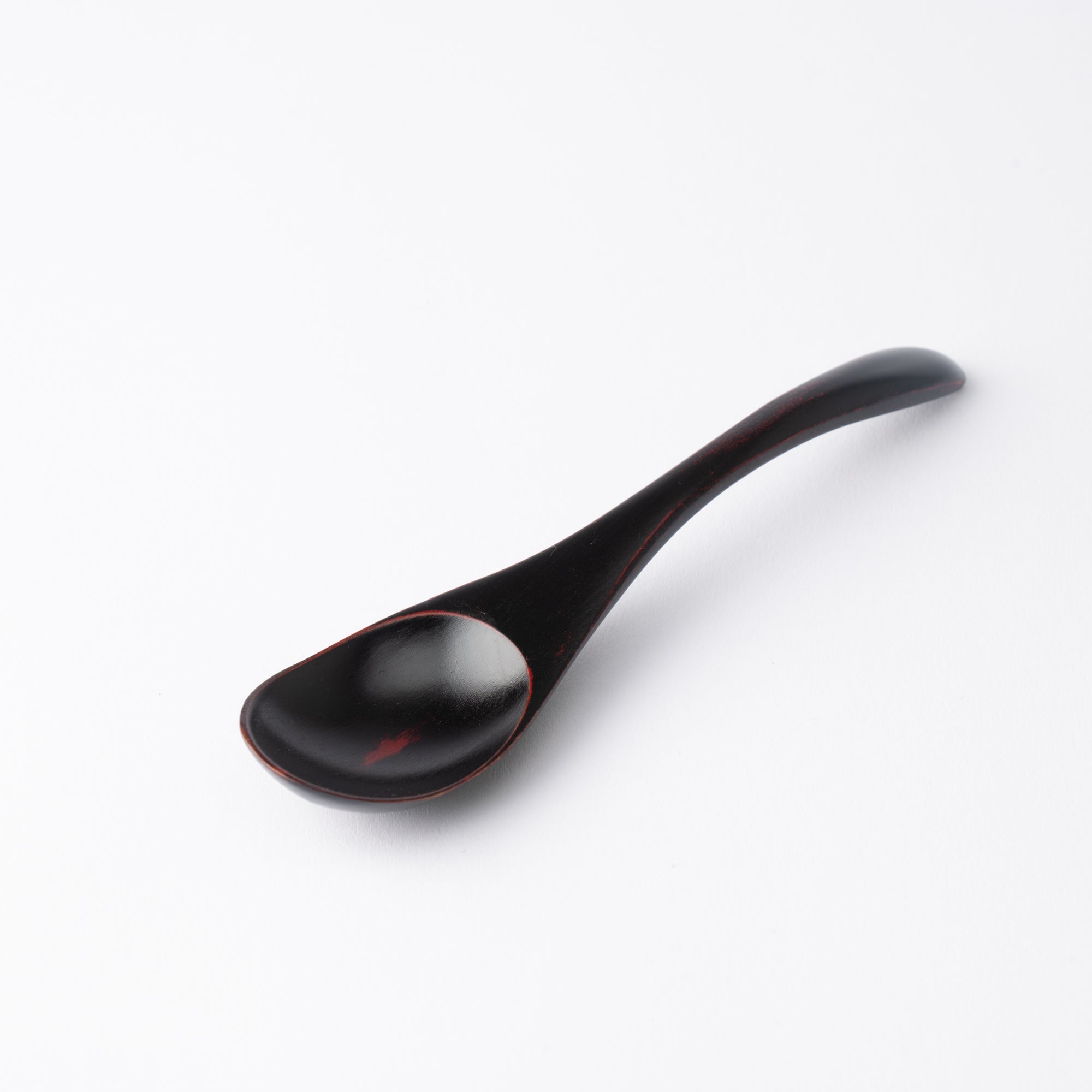 Suri Urushi Yamanaka Lacquerware Dessert Spoon - MUSUBI KILN - Quality Japanese Tableware and Gift