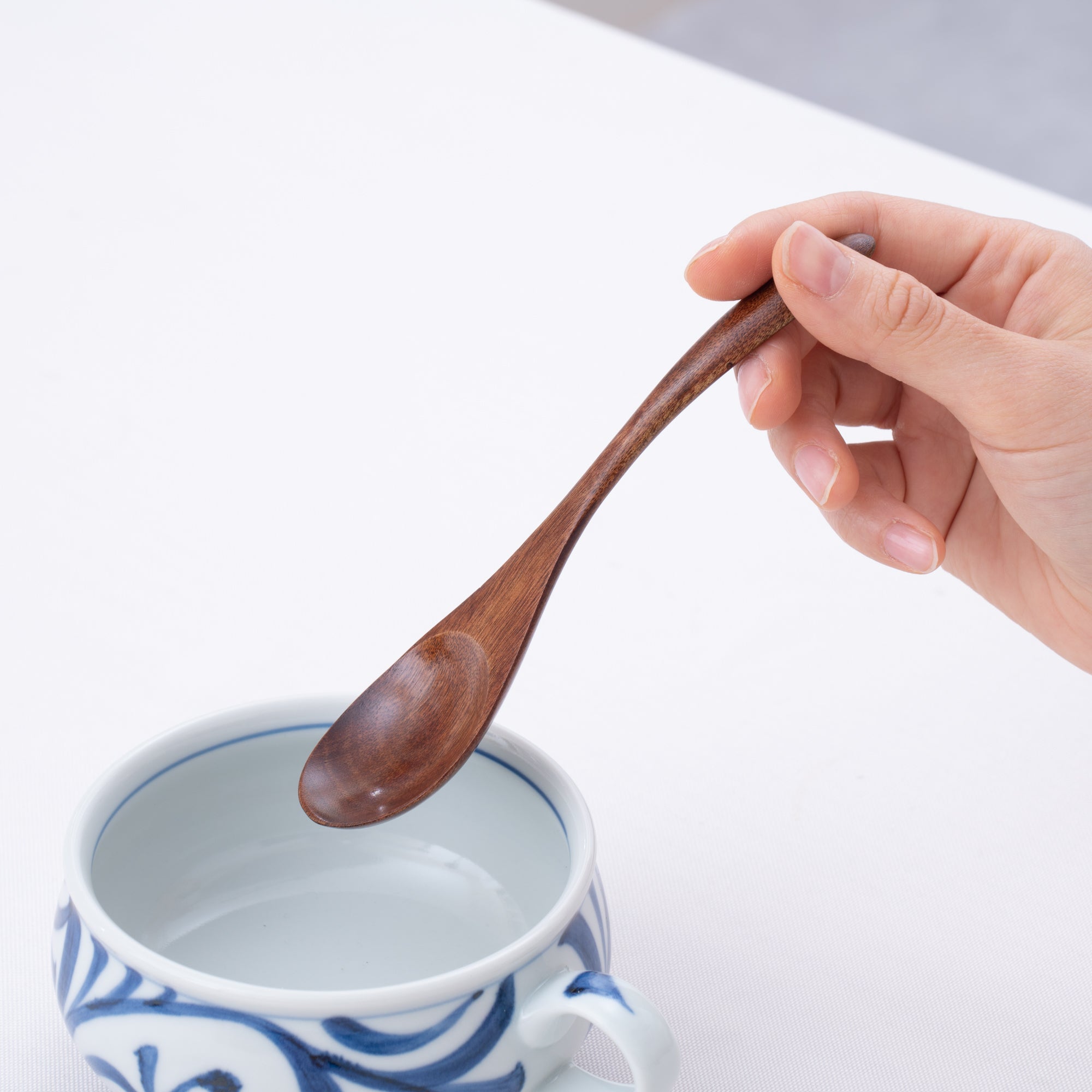 Suri Urushi Yamanaka Lacquerware Dessert Spoon - MUSUBI KILN - Quality Japanese Tableware and Gift