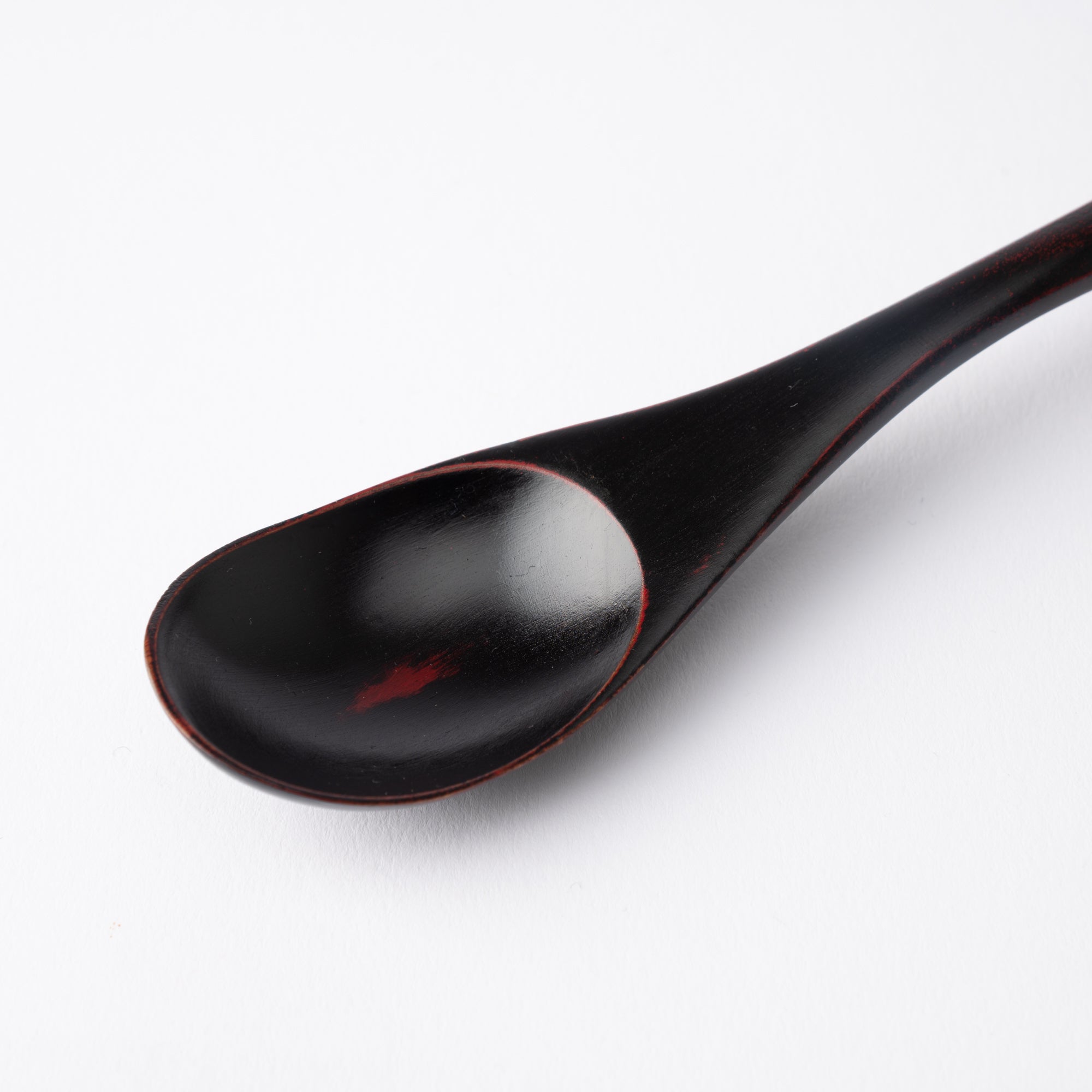 Suri Urushi Yamanaka Lacquerware Dessert Spoon - MUSUBI KILN - Quality Japanese Tableware and Gift