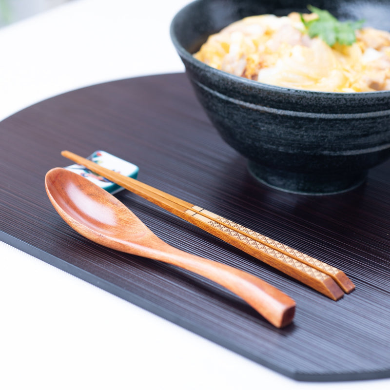 Suri Urushi Yamanaka Lacquerware Ramen Spoon - MUSUBI KILN - Quality Japanese Tableware and Gift