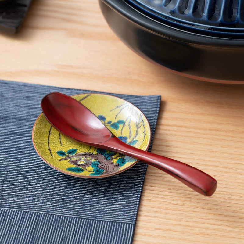 Suri Urushi Yamanaka Lacquerware Ramen Spoon - MUSUBI KILN - Quality Japanese Tableware and Gift