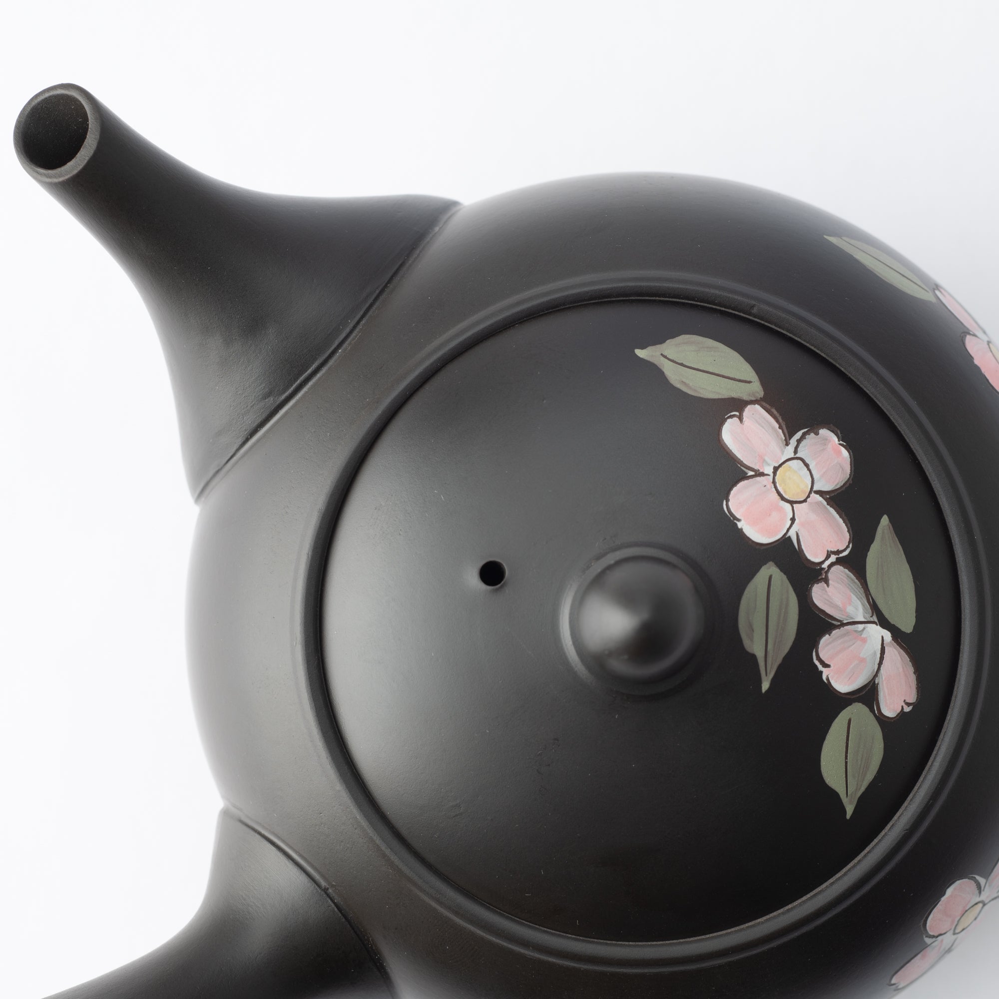 Syunju Hanamizuki Tokoname Japanese Teapot 17oz(500ml) - Sawayaka - MUSUBI KILN - Quality Japanese Tableware and Gift