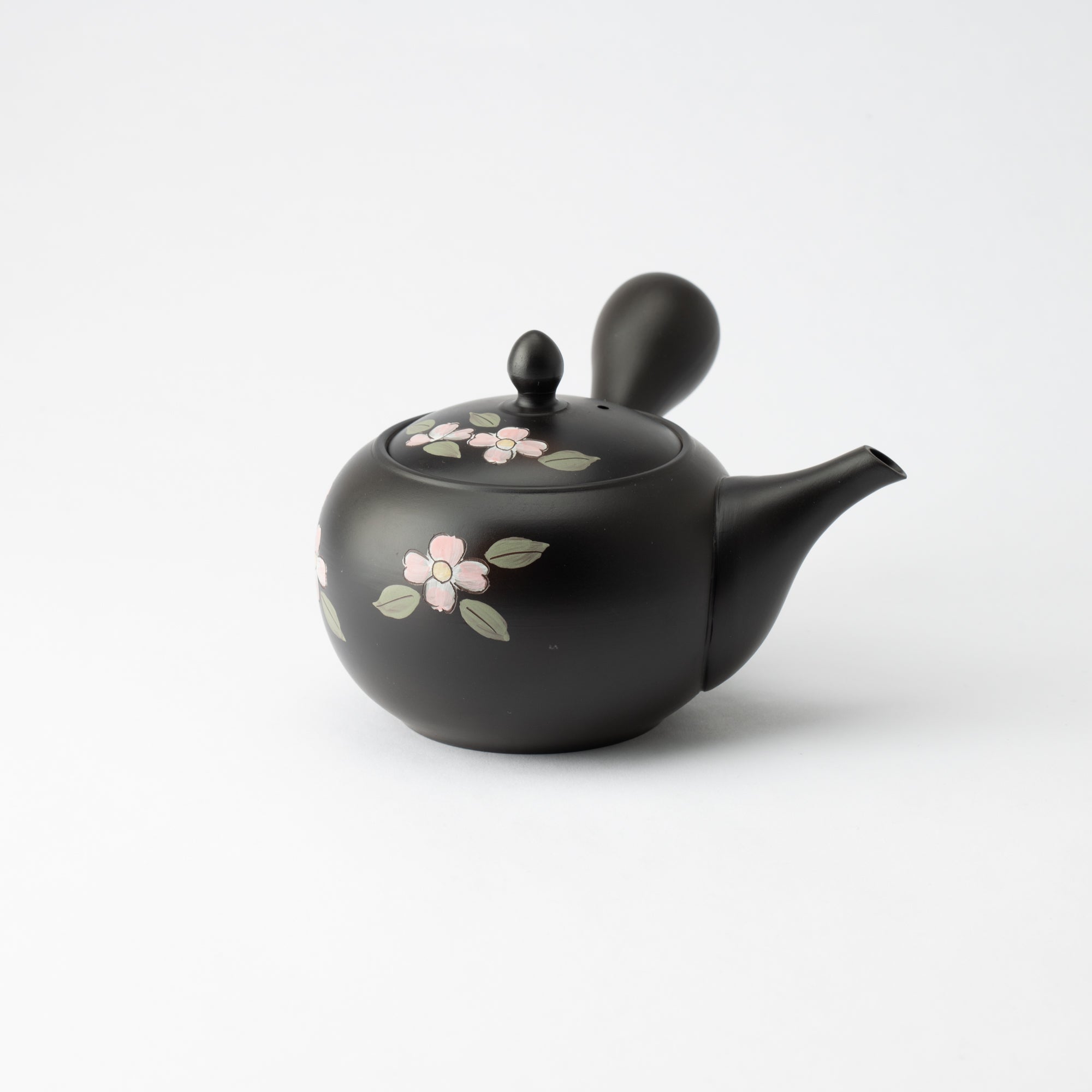 Syunju Hanamizuki Tokoname Japanese Teapot 17oz(500ml) - Sawayaka - MUSUBI KILN - Quality Japanese Tableware and Gift