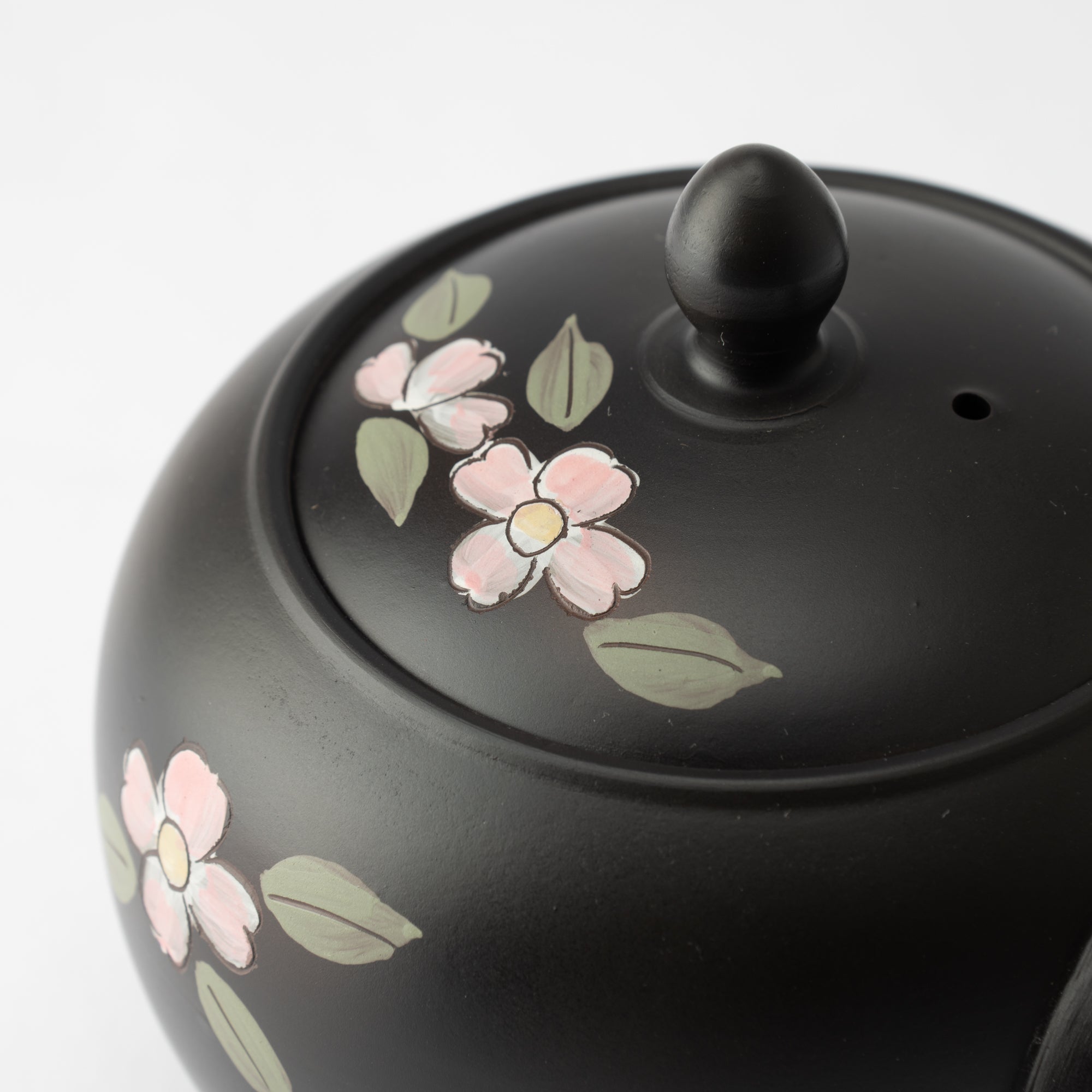 Syunju Hanamizuki Tokoname Japanese Teapot 17oz(500ml) - Sawayaka - MUSUBI KILN - Quality Japanese Tableware and Gift