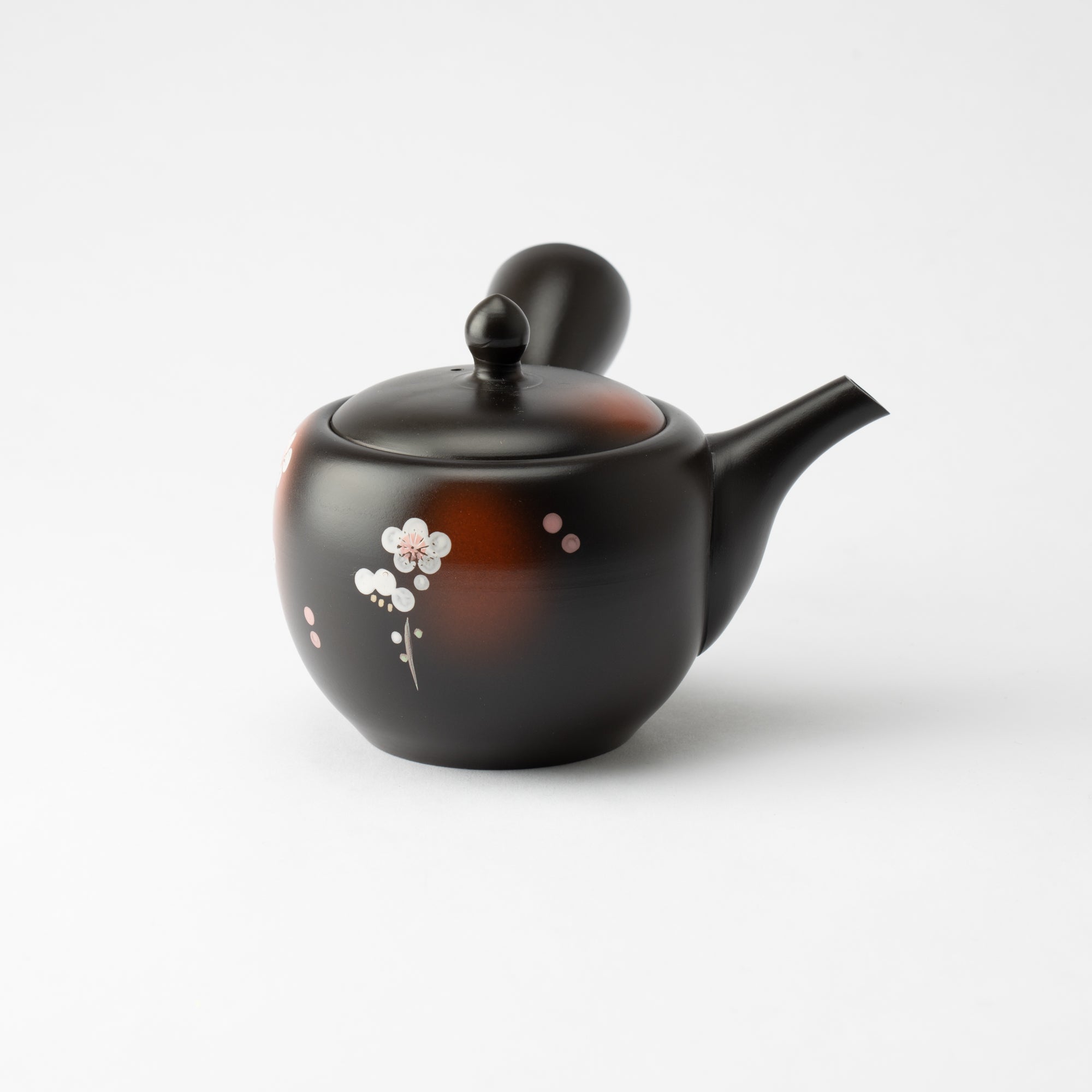 Syunju Weeping Sakura Tokoname Japanese Teapot 12.8oz(380ml) - Sasame and Ceramesh - MUSUBI KILN - Quality Japanese Tableware and Gift