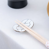 Tasei Kiln Awaji Knot Arita Chopstick Rest - MUSUBI KILN - Quality Japanese Tableware and Gift