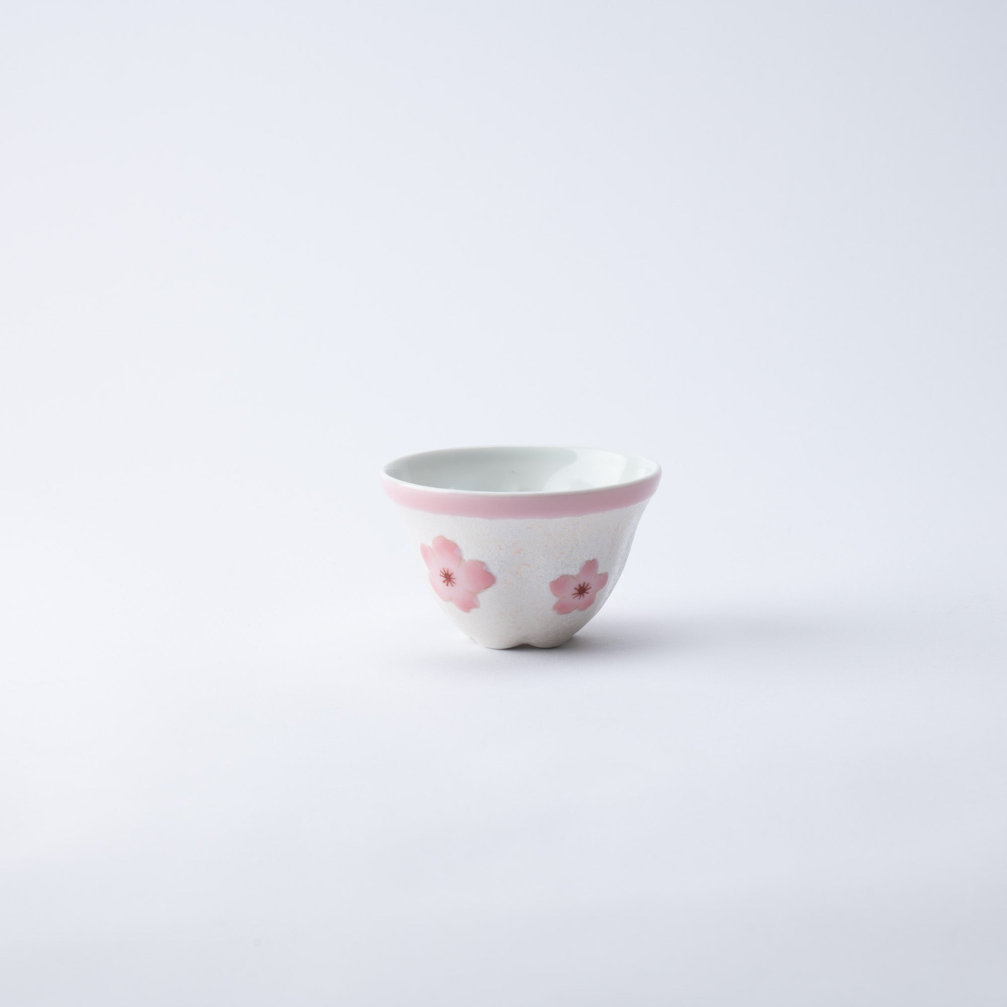 Tasei Kiln Lustrous Pink Sakura Arita Ware Japanese Teacup - MUSUBI KILN - Quality Japanese Tableware and Gift