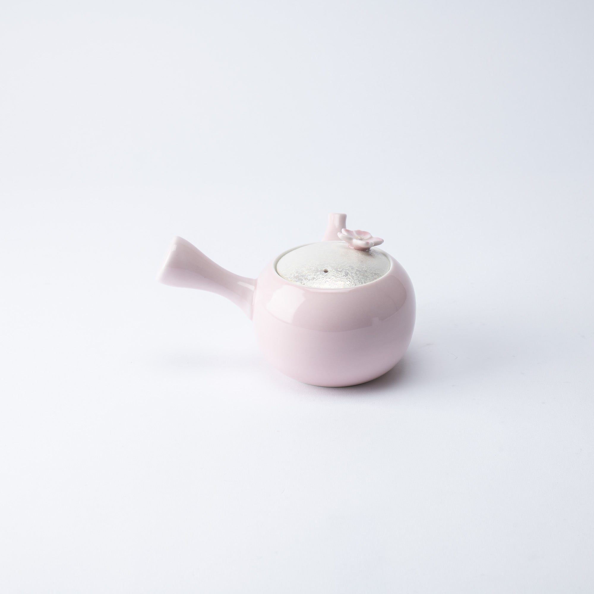 Tasei Kiln Lustrous Sakura Pink Arita Ware Japanese Teapot - MUSUBI KILN - Quality Japanese Tableware and Gift