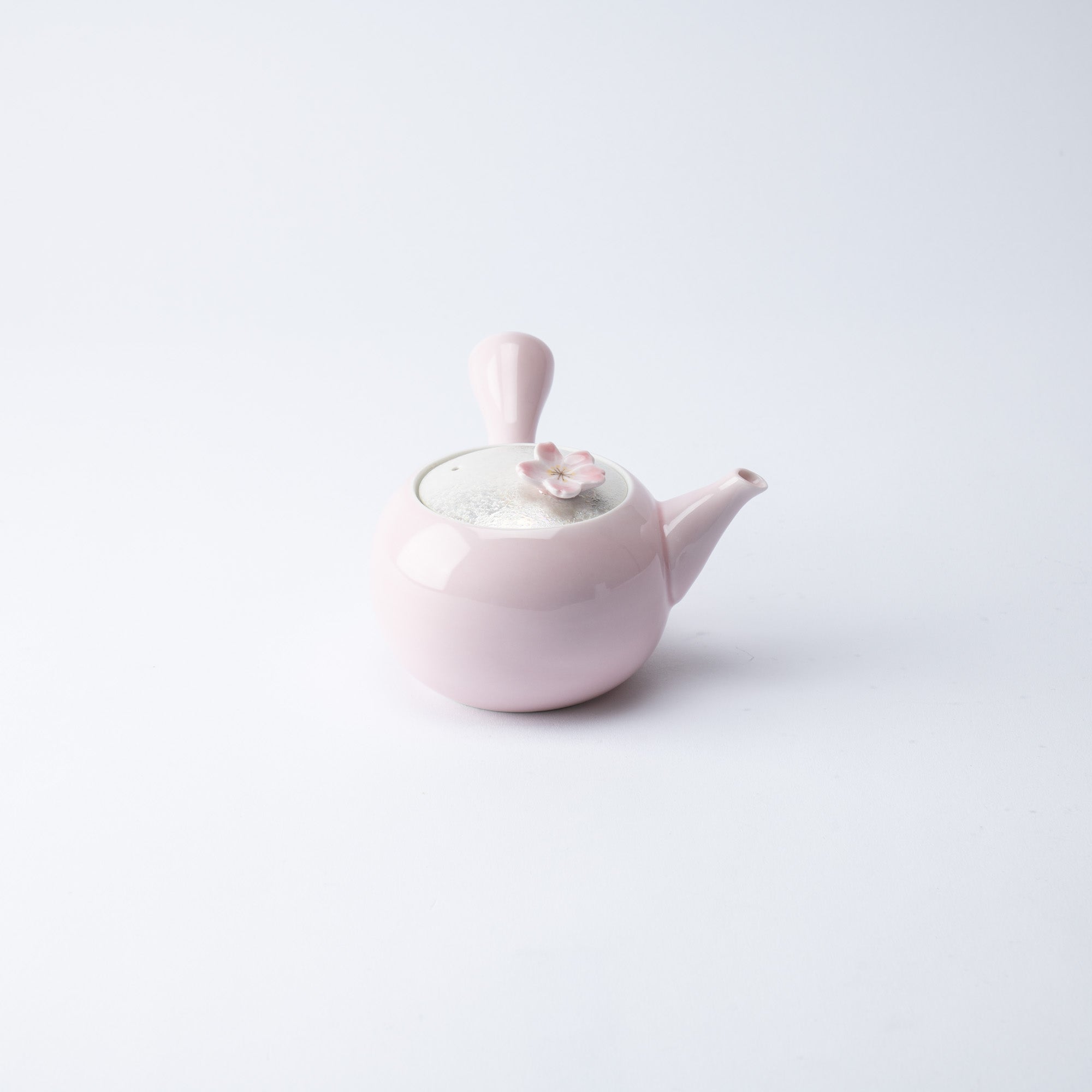 Tasei Kiln Lustrous Sakura Pink Arita Ware Japanese Teapot - MUSUBI KILN - Quality Japanese Tableware and Gift