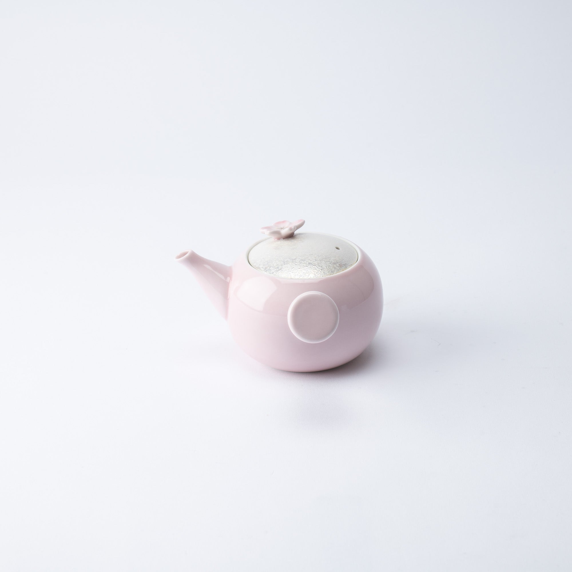 Tasei Kiln Lustrous Sakura Pink Arita Ware Japanese Teapot - MUSUBI KILN - Quality Japanese Tableware and Gift