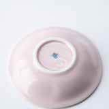 Tasei Kiln Lustrous Sakura Pink Arita Ware Sauce Plate - MUSUBI KILN - Quality Japanese Tableware and Gift