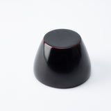 Taya Shikkiten Swimming Pufferfish Wajima Lacquerware Guinomi Sake Cup - MUSUBI KILN - Quality Japanese Tableware and Gift