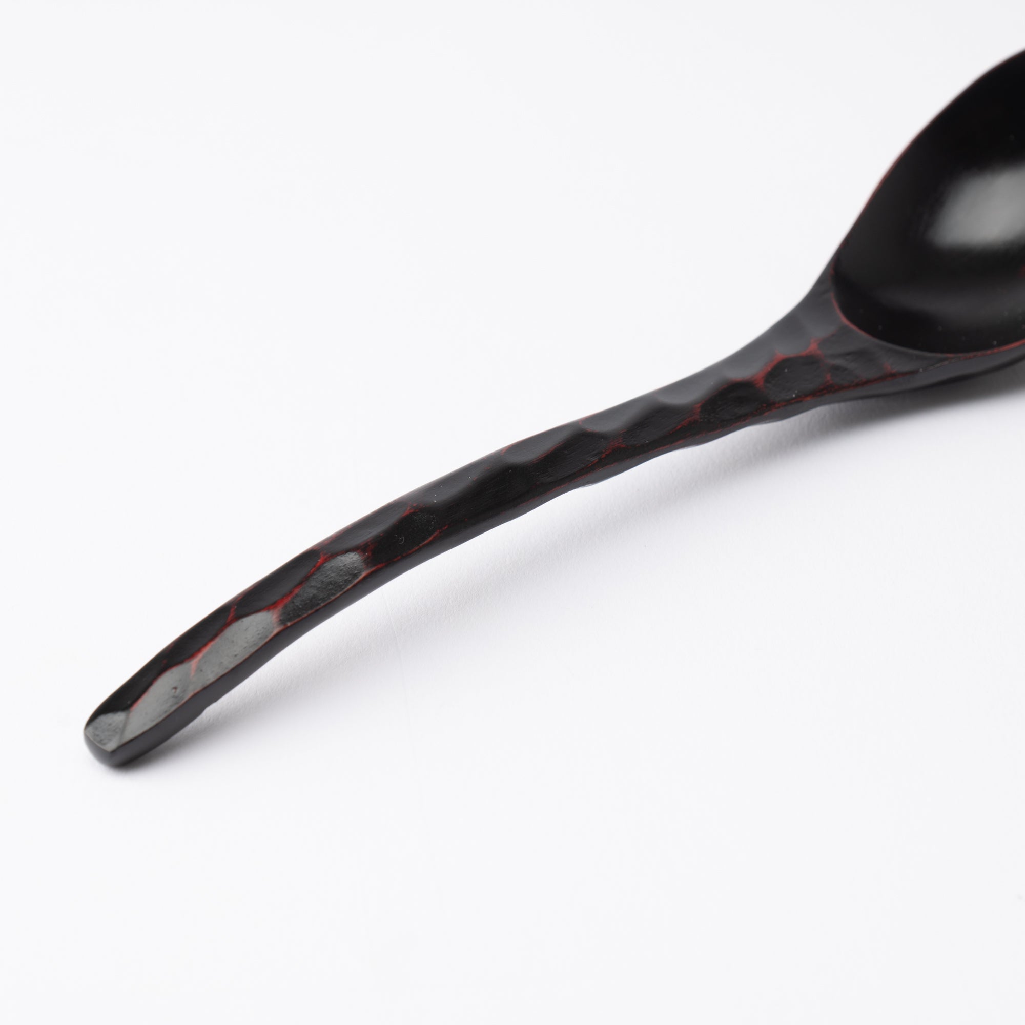 Tortoiseshell Pattern Yamanaka Lacquerware Ramen Spoon - MUSUBI KILN - Quality Japanese Tableware and Gift