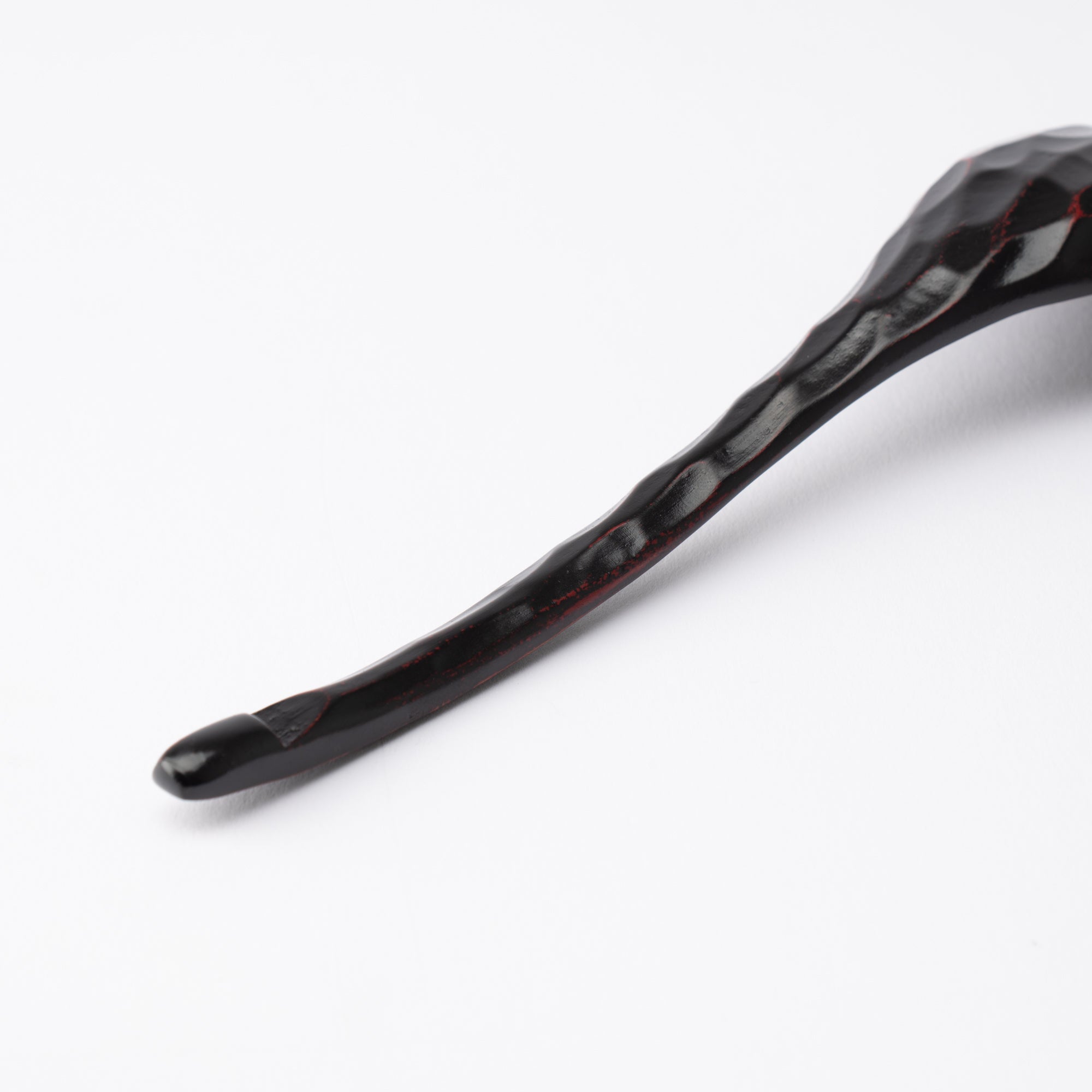 Tortoiseshell Pattern Yamanaka Lacquerware Ramen Spoon - MUSUBI KILN - Quality Japanese Tableware and Gift