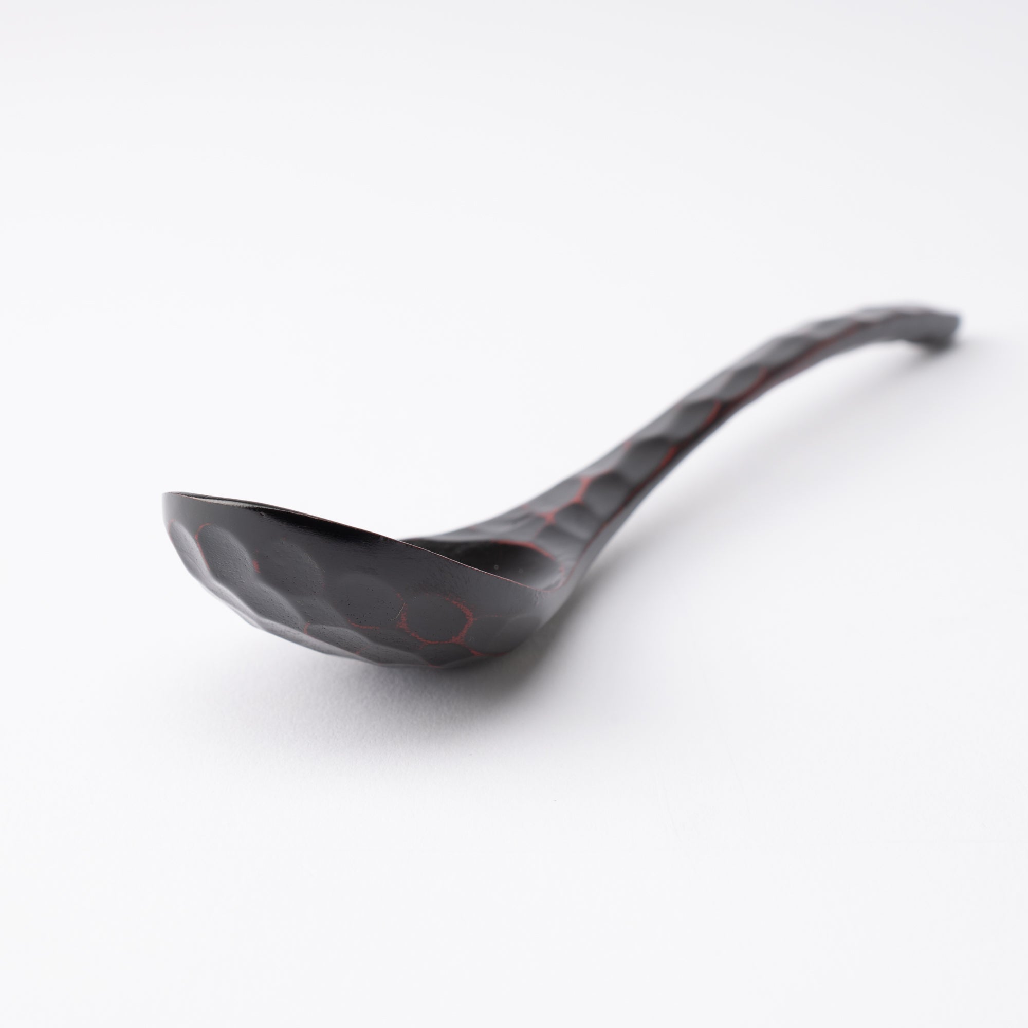 Tortoiseshell Pattern Yamanaka Lacquerware Ramen Spoon - MUSUBI KILN - Quality Japanese Tableware and Gift