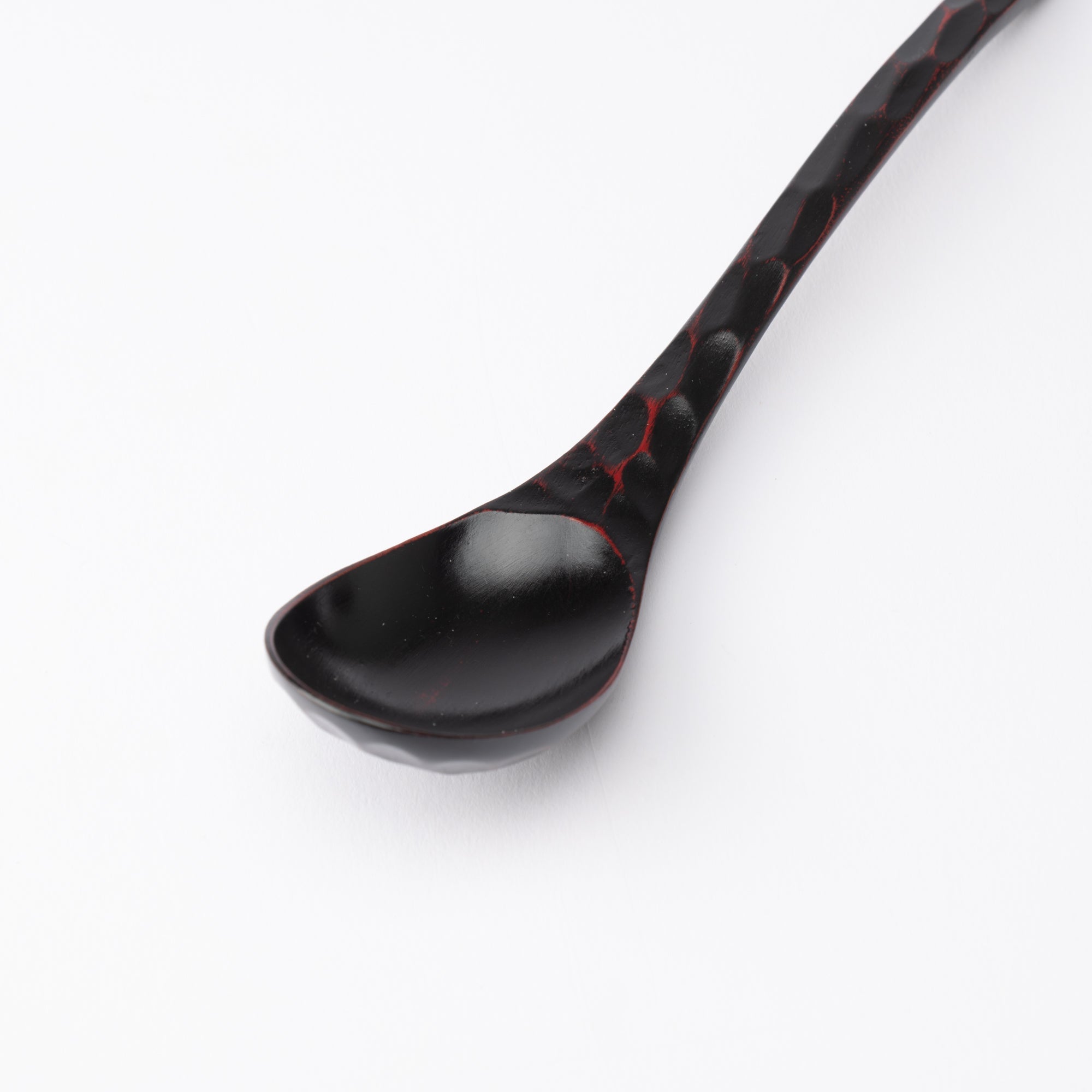 Tortoiseshell Pattern Yamanaka Lacquerware Ramen Spoon - MUSUBI KILN - Quality Japanese Tableware and Gift