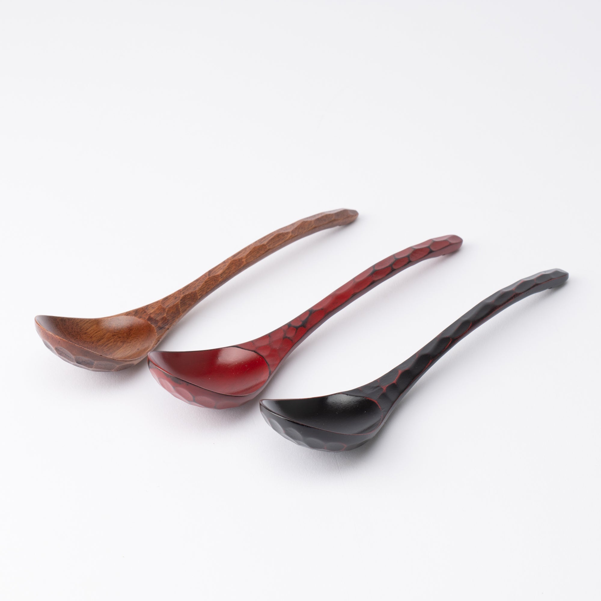 Tortoiseshell Pattern Yamanaka Lacquerware Ramen Spoon - MUSUBI KILN - Quality Japanese Tableware and Gift