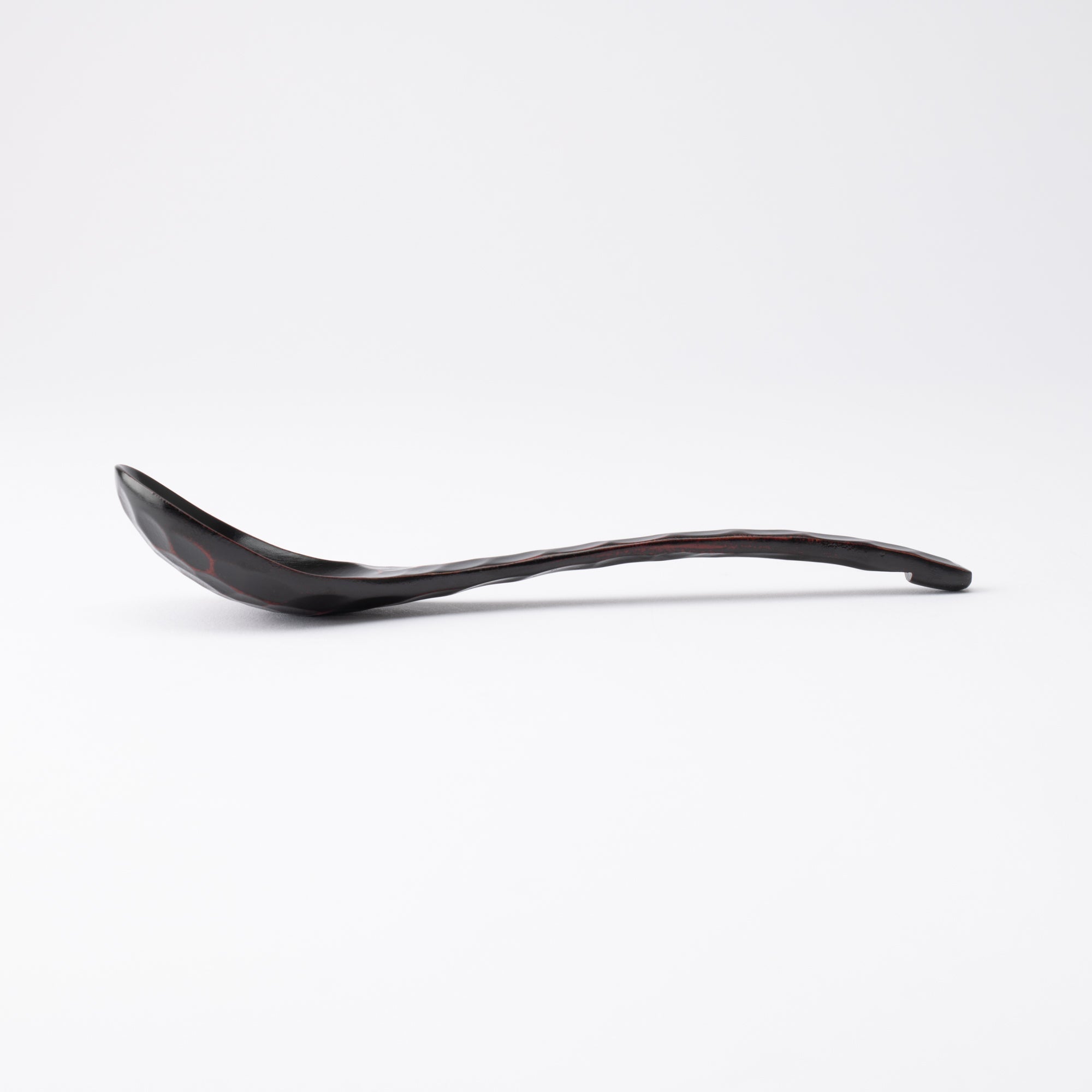 Tortoiseshell Pattern Yamanaka Lacquerware Ramen Spoon - MUSUBI KILN - Quality Japanese Tableware and Gift