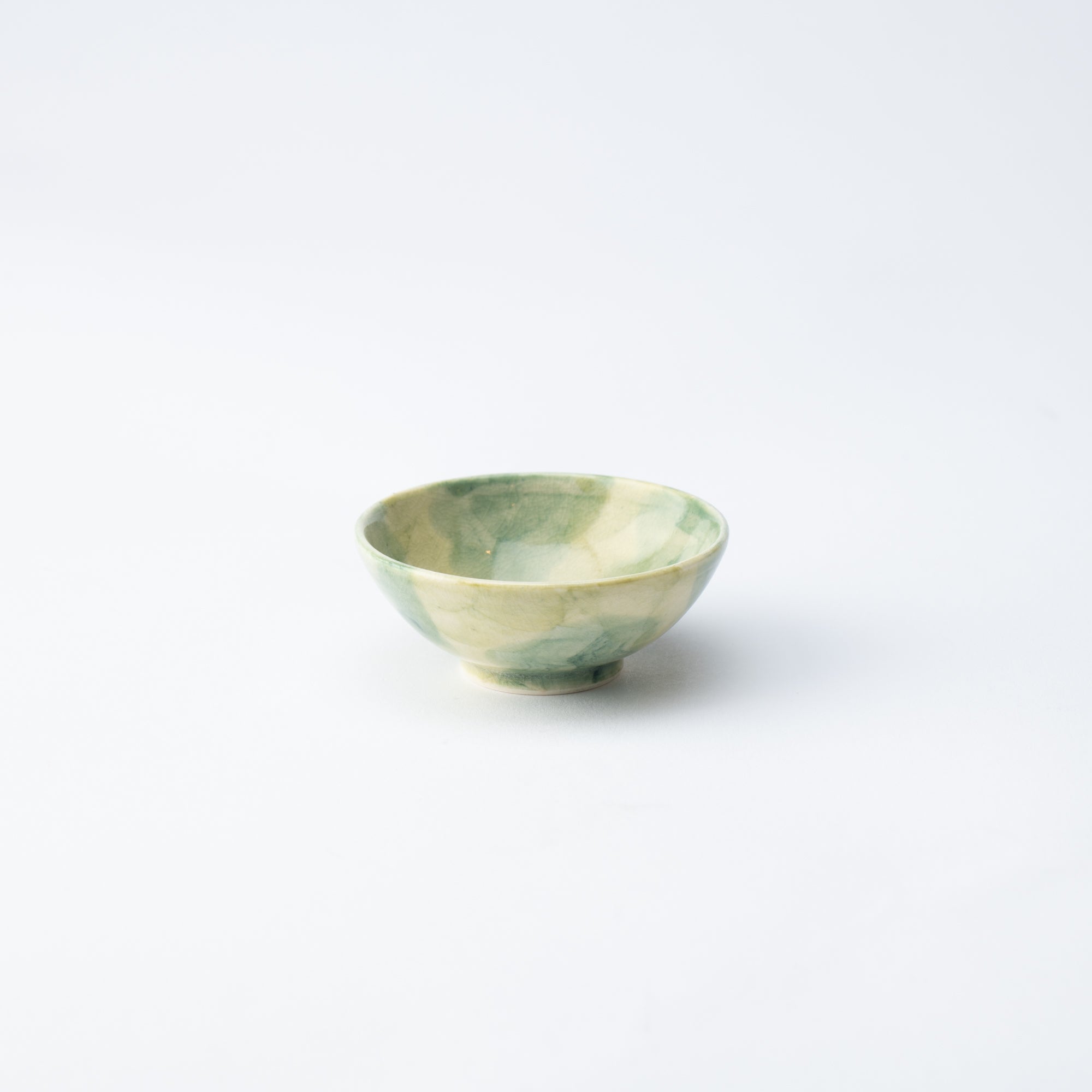 Tosen Kiln Camellia Kiyomizu Ware Sakazuki Sake Cup - MUSUBI KILN - Quality Japanese Tableware and Gift