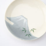 Tosen Kiln Mt. Fuji Kiyomizu Ware Sauce Plate Set - MUSUBI KILN - Quality Japanese Tableware and Gift