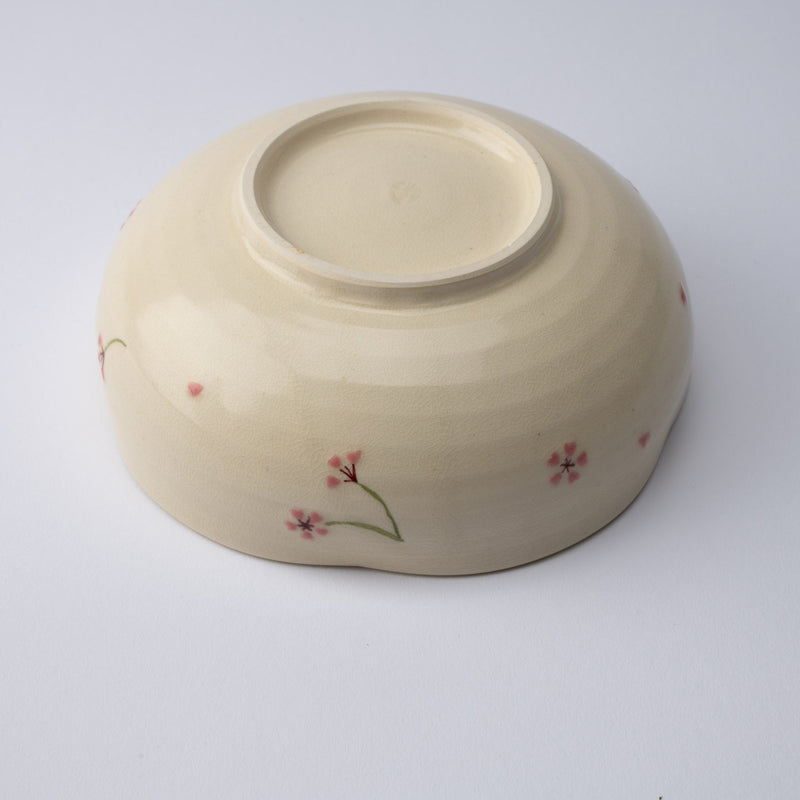 Tosen Kiln Sakura Kiyomizu Ware Bowl - MUSUBI KILN - Quality Japanese Tableware and Gift