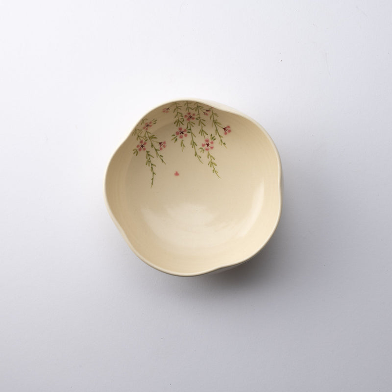 Tosen Kiln Sakura Kiyomizu Ware Bowl - MUSUBI KILN - Quality Japanese Tableware and Gift