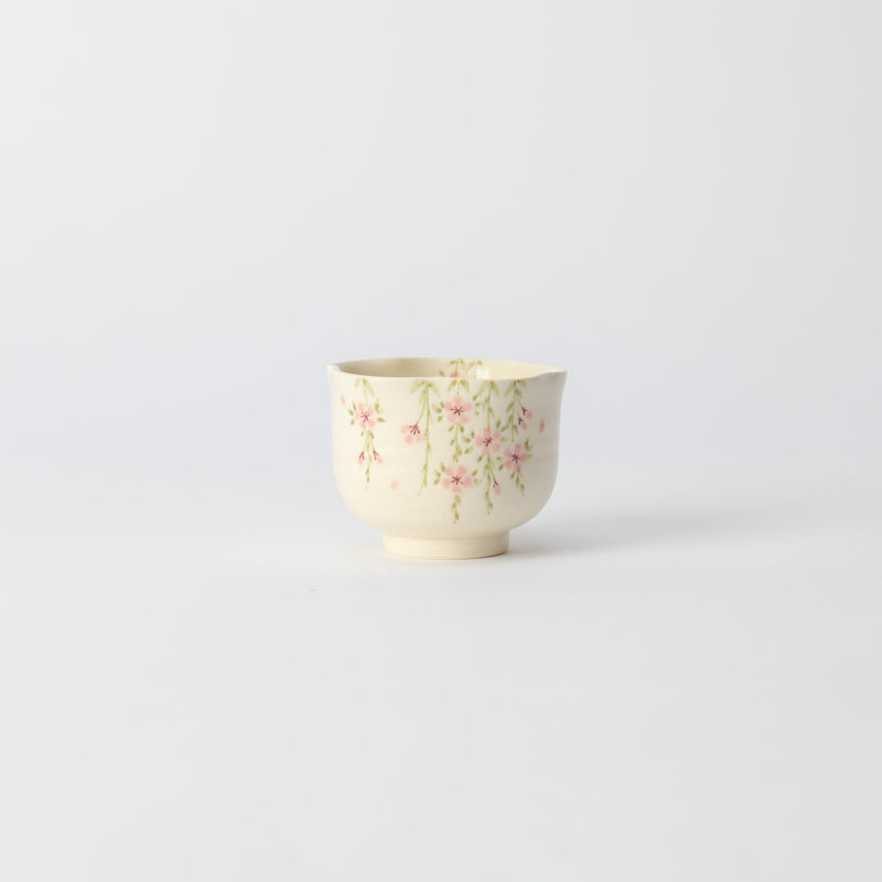 Tosen Kiln Sakura Kiyomizu Ware Japanese Tea Cup - MUSUBI KILN - Quality Japanese Tableware and Gift