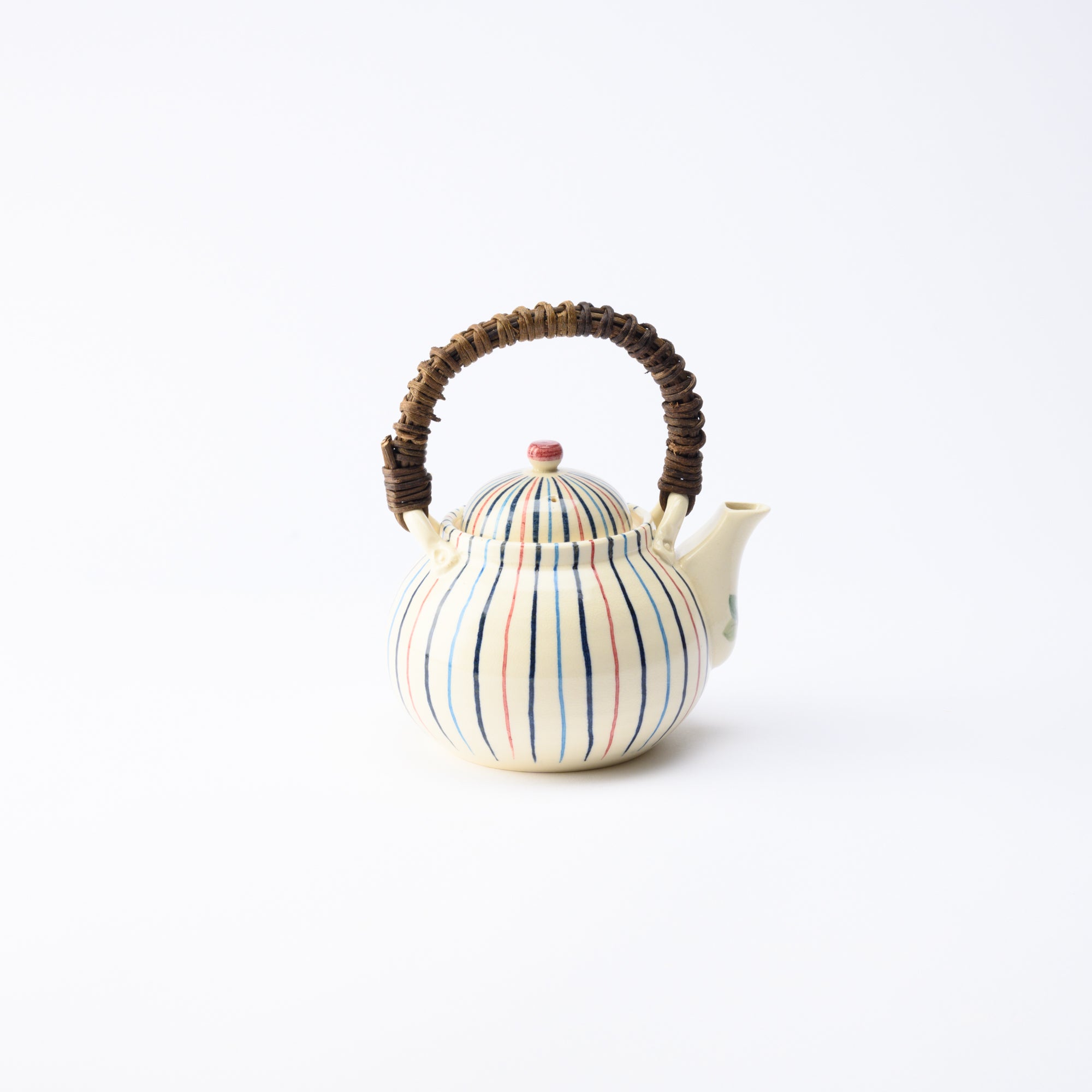 Tosen Kiln Tokusa Kiyomizu Ware Japanese Teapot 15.2 oz (450 ml) - MUSUBI KILN - Quality Japanese Tableware and Gift