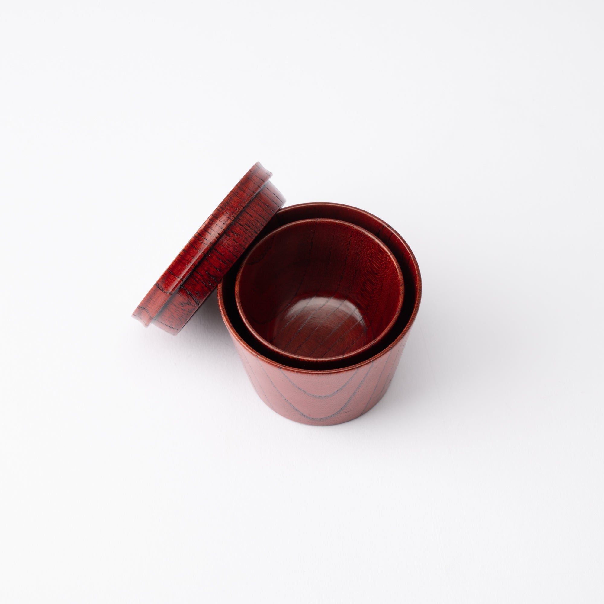 Travel Zelkova Yamanaka Lacquerware Guinomi Sake Cup Set - MUSUBI KILN - Quality Japanese Tableware and Gift