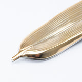 Tsubame Hutlery Gold Bamboo Leaf Cutlery Rest - MUSUBI KILN - Quality Japanese Tableware and Gift