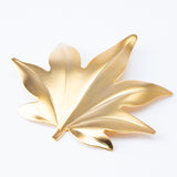 Tsubame Hutlery Gold Maple Leaf Chopstick Rest - MUSUBI KILN - Quality Japanese Tableware and Gift