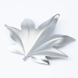 Tsubame Hutlery Silver Maple Leaf Chopstick Rest - MUSUBI KILN - Quality Japanese Tableware and Gift