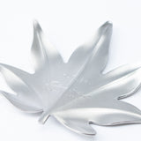 Tsubame Hutlery Silver Maple Leaf Chopstick Rest - MUSUBI KILN - Quality Japanese Tableware and Gift